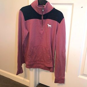 PINK quarter zip jacket